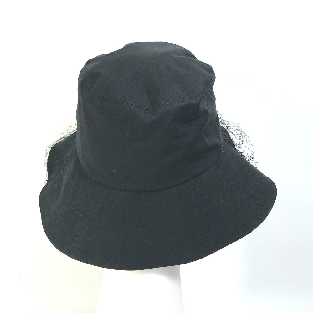Dior 95TDD924G130 オブリーク トロッター TEDDY-D オブリーク チュール付き ハット帽 帽子 バケットハット ボブハット ハット ポリエステル レディース - brandshop-reference