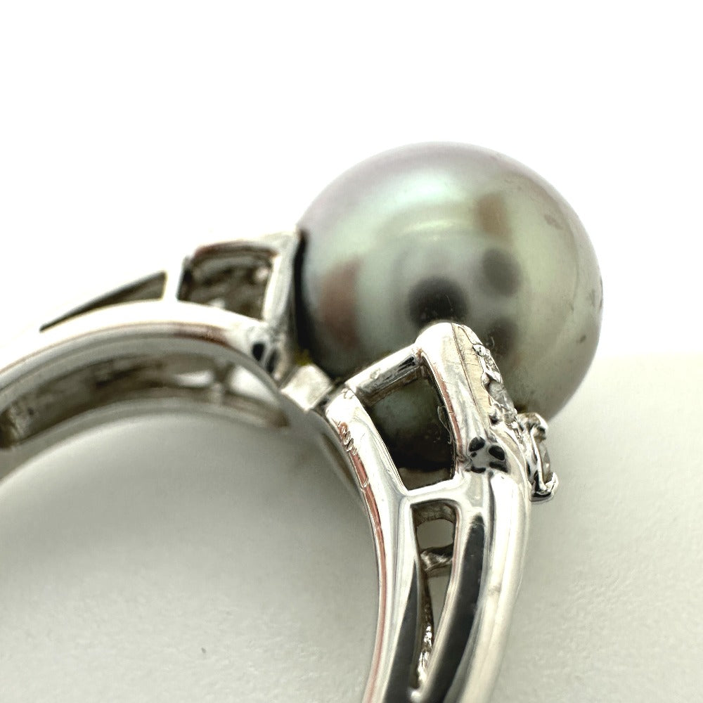jewelry ブラックパール 11.5mm 黒蝶真珠 リング・指輪 Pt900 レディース - brandshop-reference