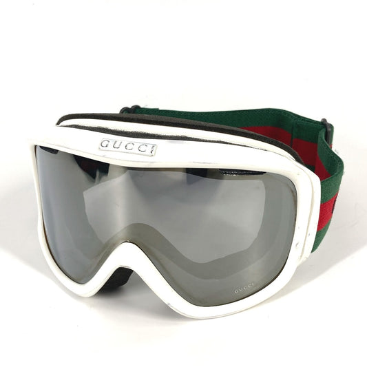 GUCCI ヴィンテージ シェリーライン スノーゴーグル アイウェア 眼鏡 スノーボード サングラス プラスチック メンズ - brandshop-reference