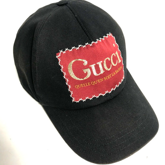 GUCCI 627043 ロゴ 帽子 キャップ帽 ベースボール キャップ コットン メンズ - brandshop-reference