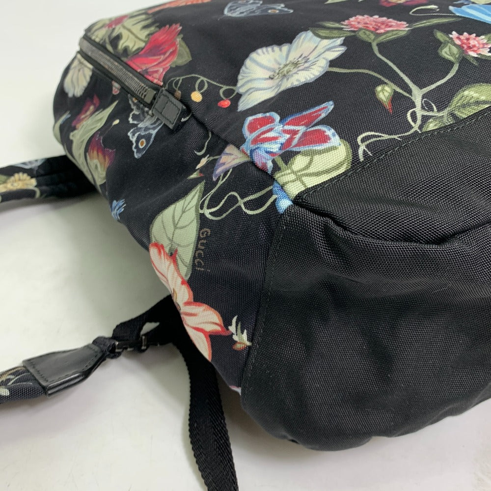 GUCCI 353476 バックパック フローラ 花柄 フラワー カバン リュックサック ナイロン レディース - brandshop-reference