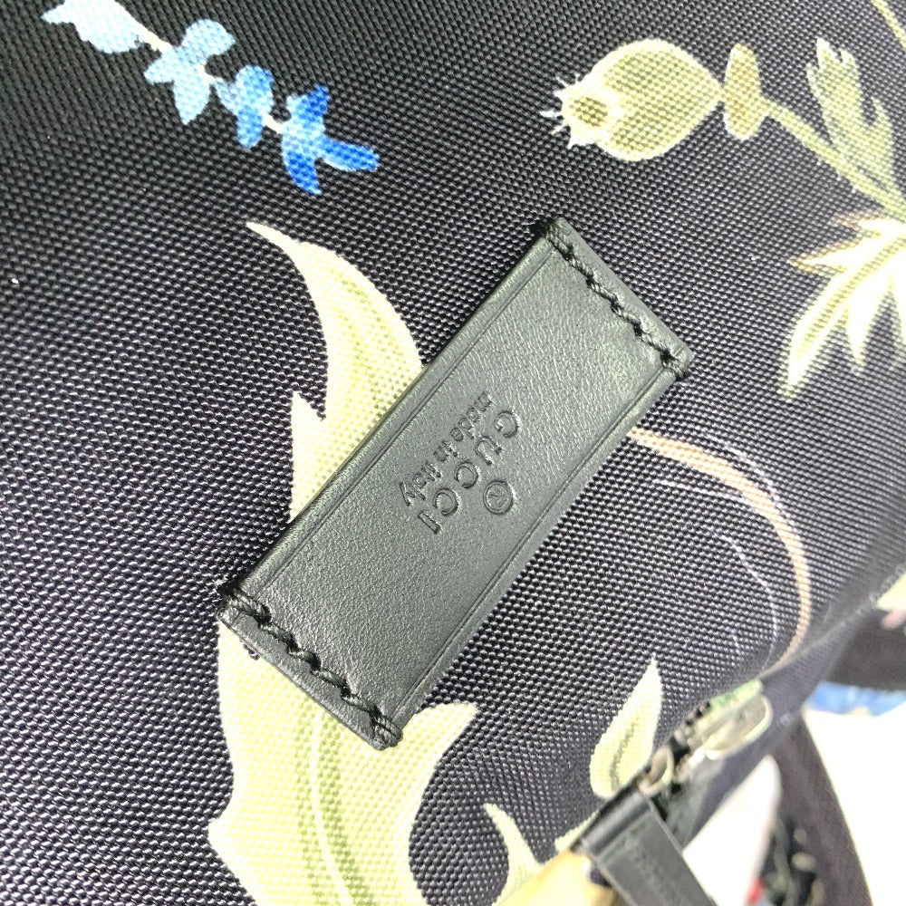GUCCI 353476 バックパック フローラ 花柄 フラワー カバン リュックサック ナイロン レディース - brandshop-reference