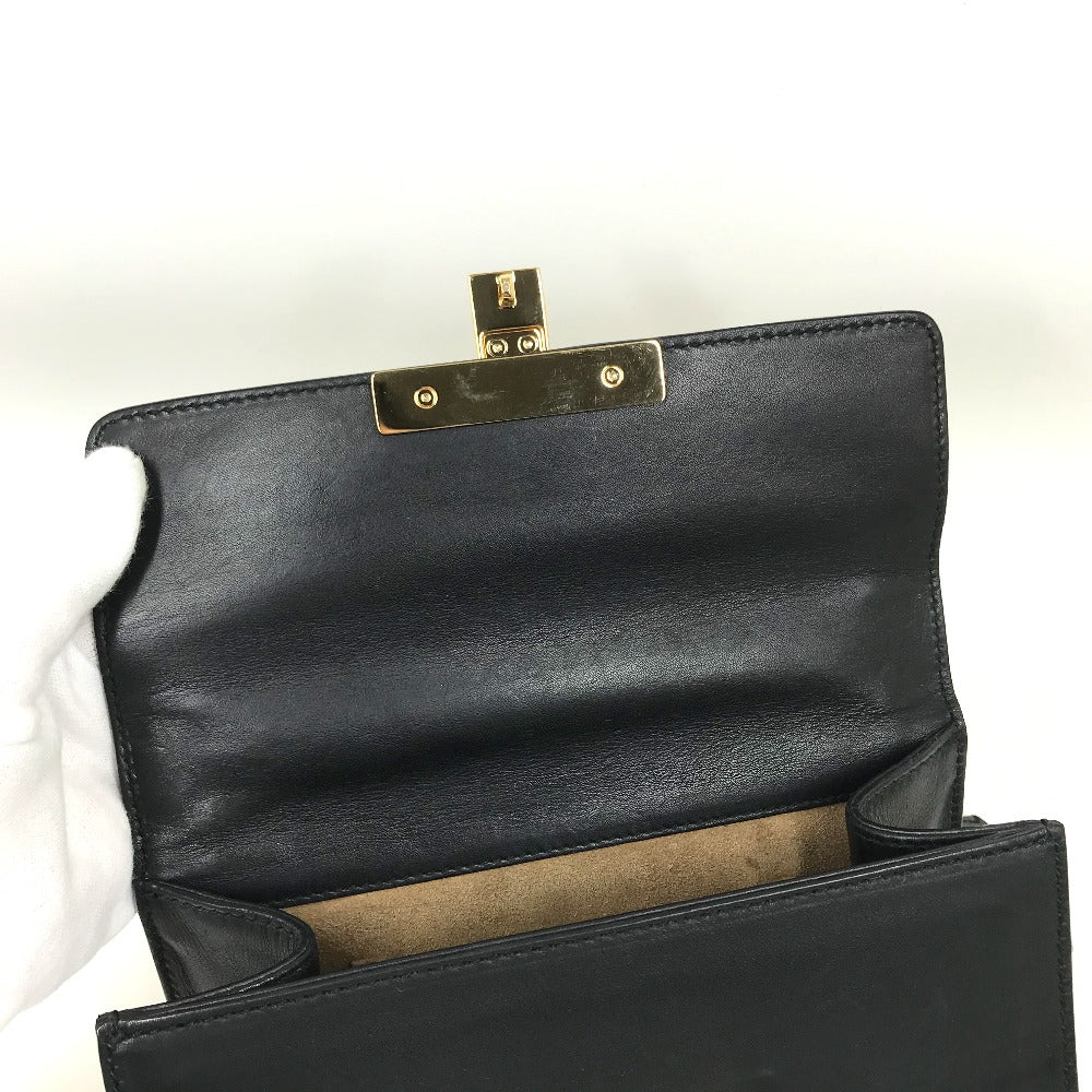 GUCCI 409487 スモール パドロック チェーン カバン 肩掛け ショルダー