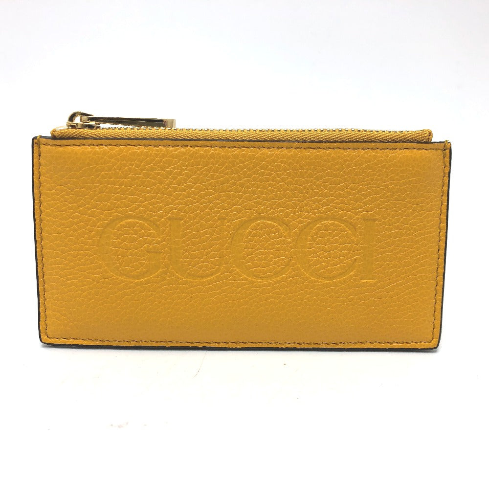 GUCCI 725550 ロゴ フラグメントケース カードケース コインケース レザー メンズ - brandshop-reference
