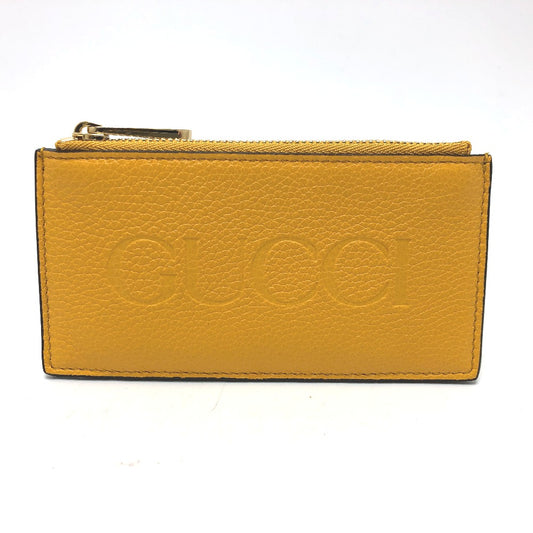 GUCCI 725550 ロゴ フラグメントケース カードケース コインケース レザー メンズ - brandshop-reference