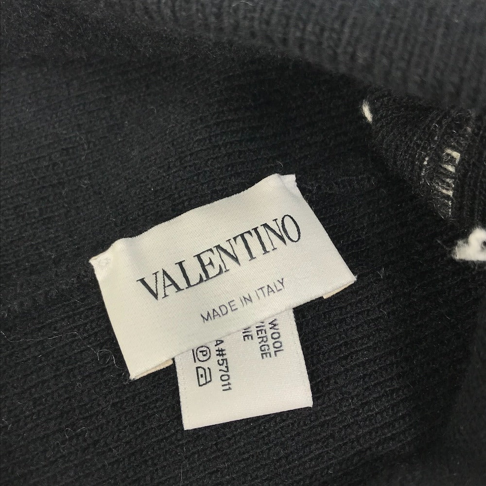 VALENTINO ロゴデザイン ニット made in Italy