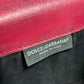 DOLCE&GABBANA ドルガバ DGラインストーン コンパクトウォレット 3つ折り財布 レザー レディース - brandshop-reference