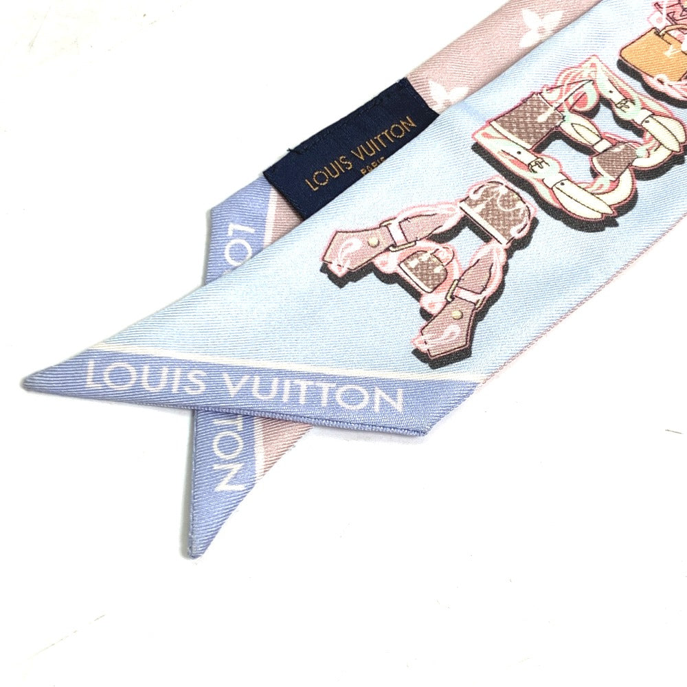 LOUIS VUITTON M76443 ロゴ バンドーBB LV＆ME バンドースカーフ スカーフ シルク レディース - brandshop-reference