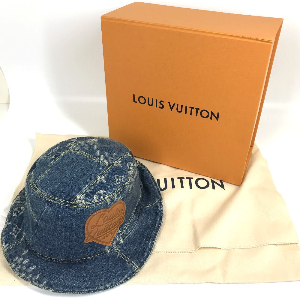 LOUIS VUITTON MP3242 NIGO コラボ ボネ・デニム LV MADE 帽子 2022SS ハット コットン メンズ - brandshop-reference