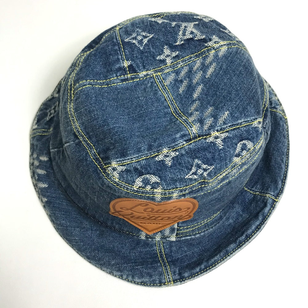 LOUIS VUITTON MP3242 NIGO Collaboration Bone Denim Lv Made Hat 2022SS  Hatcotton Men's