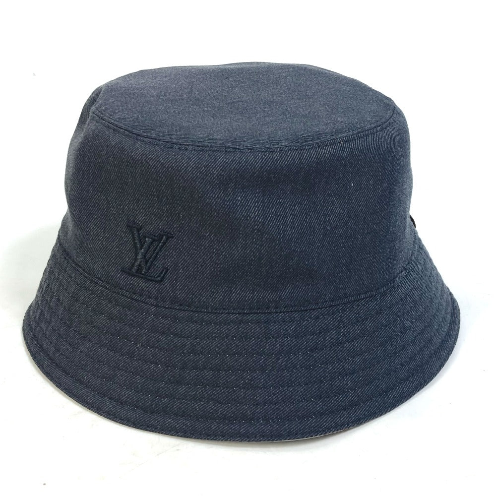 LOUIS VUITTON M7013M モノグラム リバーシブル シャポー・モノグラム レイン ハット帽 帽子 バケットハット ハット ナイロン メンズ - brandshop-reference