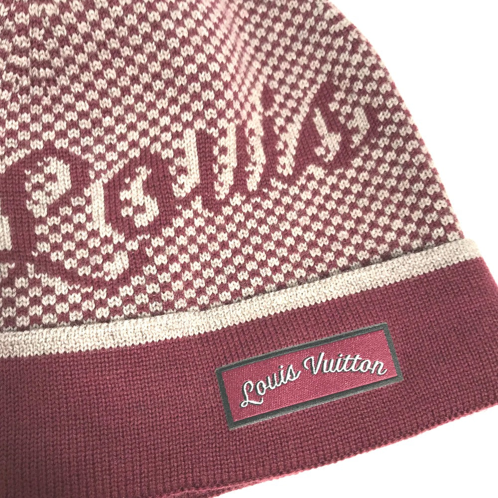 LOUIS VUITTON M70310 ロゴ ビーニー 帽子 ニット帽 ニットキャップ ニット帽 ウール レディース - brandshop-reference