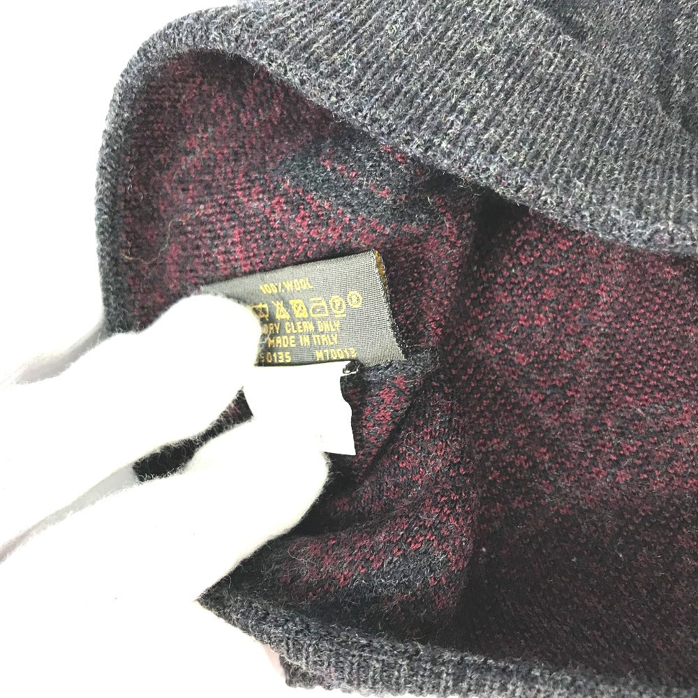 LOUIS VUITTON M70013 ロゴ ビーニー 帽子 ニット帽 ニットキャップ ニット帽 ウール/カシミヤ メンズ - brandshop-reference