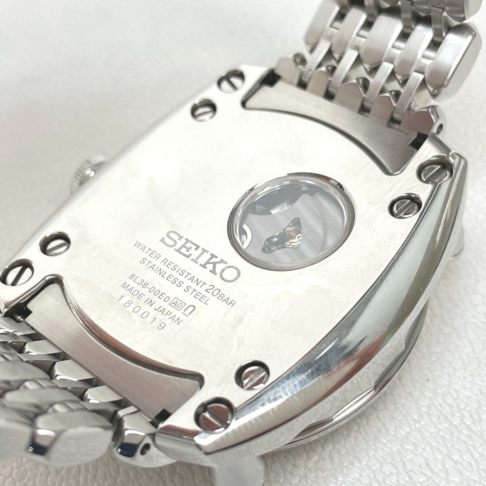 SEIKO SBLL009 (8L38-00E0) GALA SIGN ガランテ メカニカル シースルー 腕時計 SS メンズ - brandshop-reference