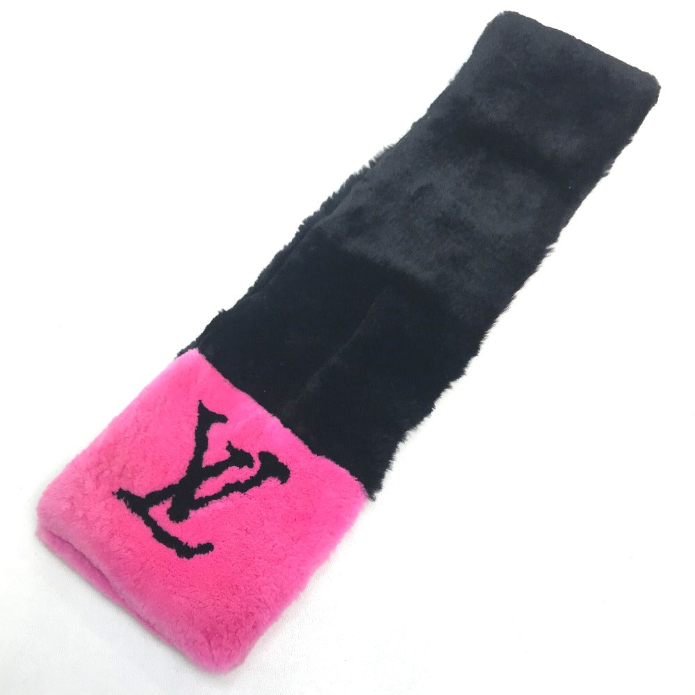 Louis Vuitton Black/Hot Pink LV in the City Beaver Fur Compact
