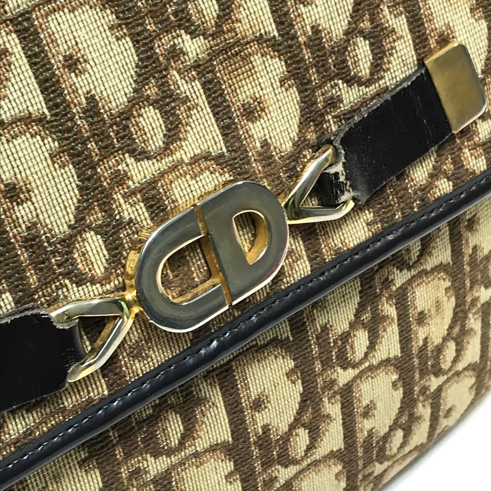 Christian Dior Old Dior Vintage Trotter CD Logo Shoulder Bag 