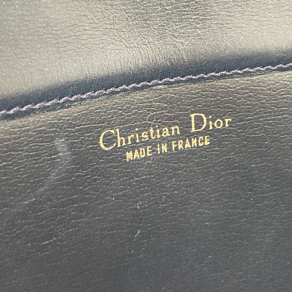 Christian Dior トロッター ヴィンテージ ハンドバッグ ショルダーバッグ レザー レディース - brandshop-reference
