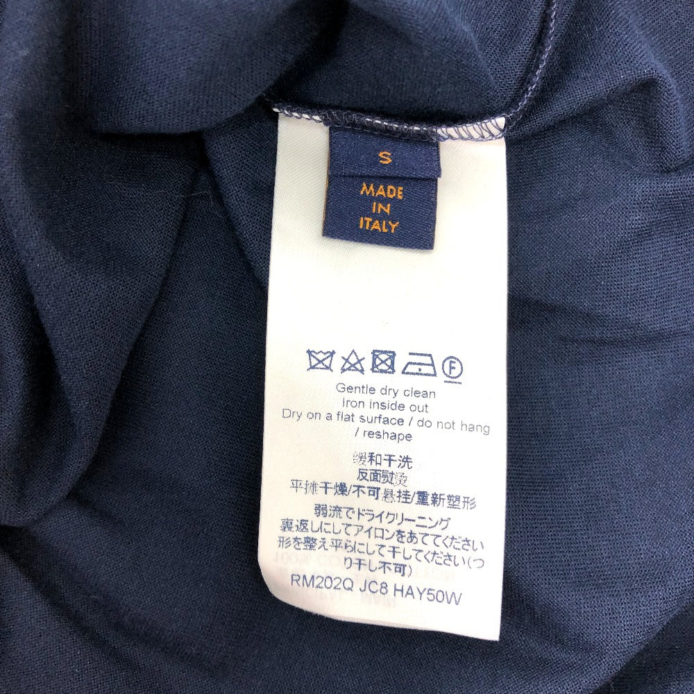 LOUIS VUITTON LVサークル LVロゴ刺繍 半袖Ｔシャツ コットン メンズ - brandshop-reference