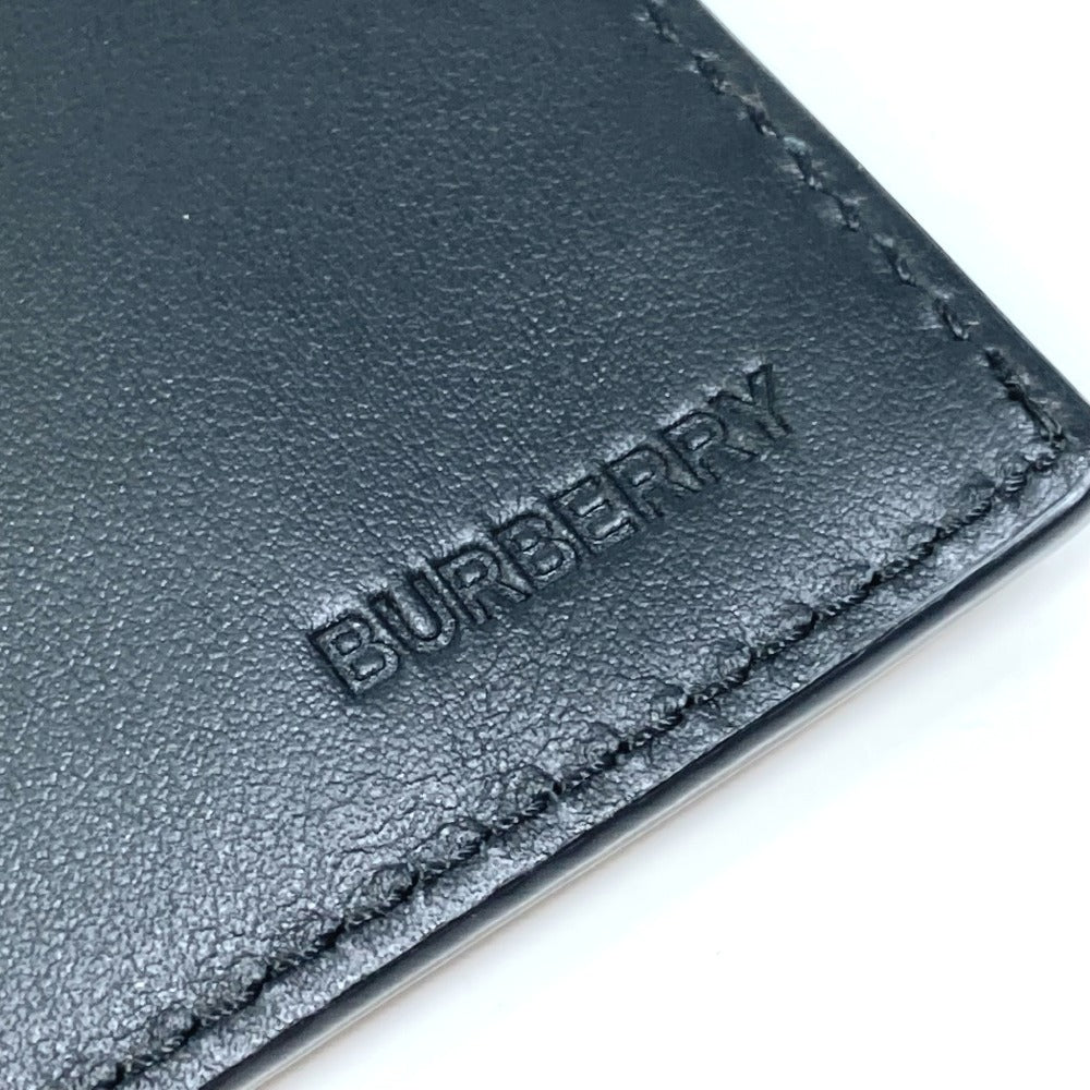 BURBERRY 8013919 ロゴ ウォレット 札入れ 2つ折り財布 レザー メンズ - brandshop-reference