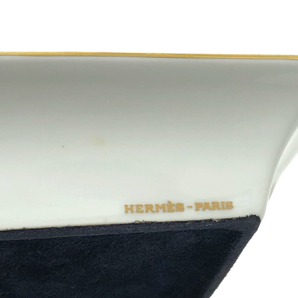 HERMES レオパード アッシュトレイ 灰皿 陶器 ユニセックス - brandshop-reference