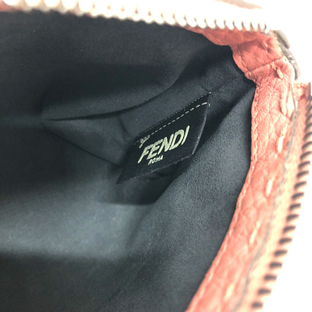 FENDI 8N0114 セレリア 化粧ポーチ ポーチ レザー レディース - brandshop-reference
