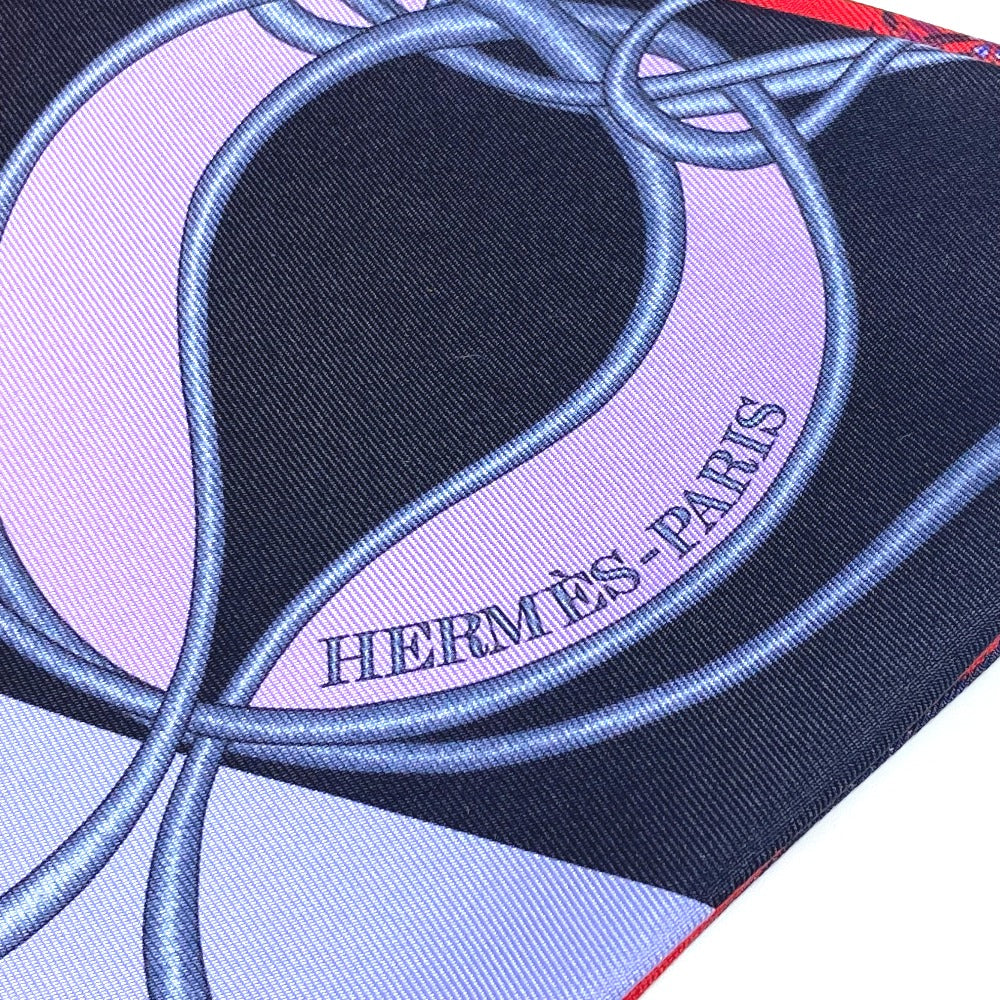 HERMES シュバル フラワー マキシツイリー バンドースカーフ ツィリー スカーフ シルク レディース - brandshop-reference