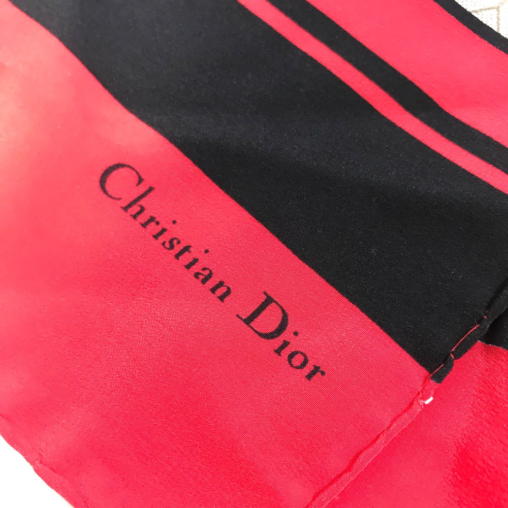 Dior ハニカム 総柄 ハンカチ スカーフ シルク レディース | brandshop