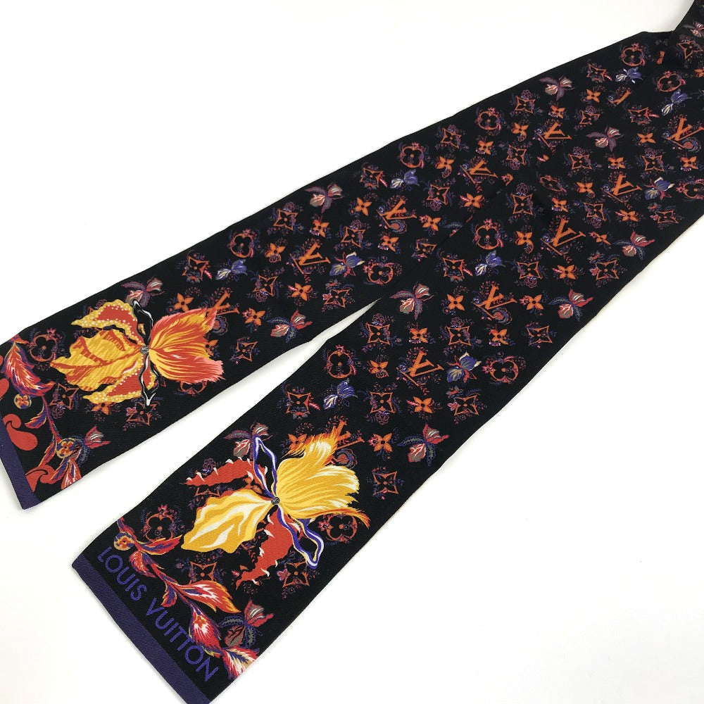 LOUIS VUITTON M76433 Monogram Bandeau Rendezvous Scarf Silk
