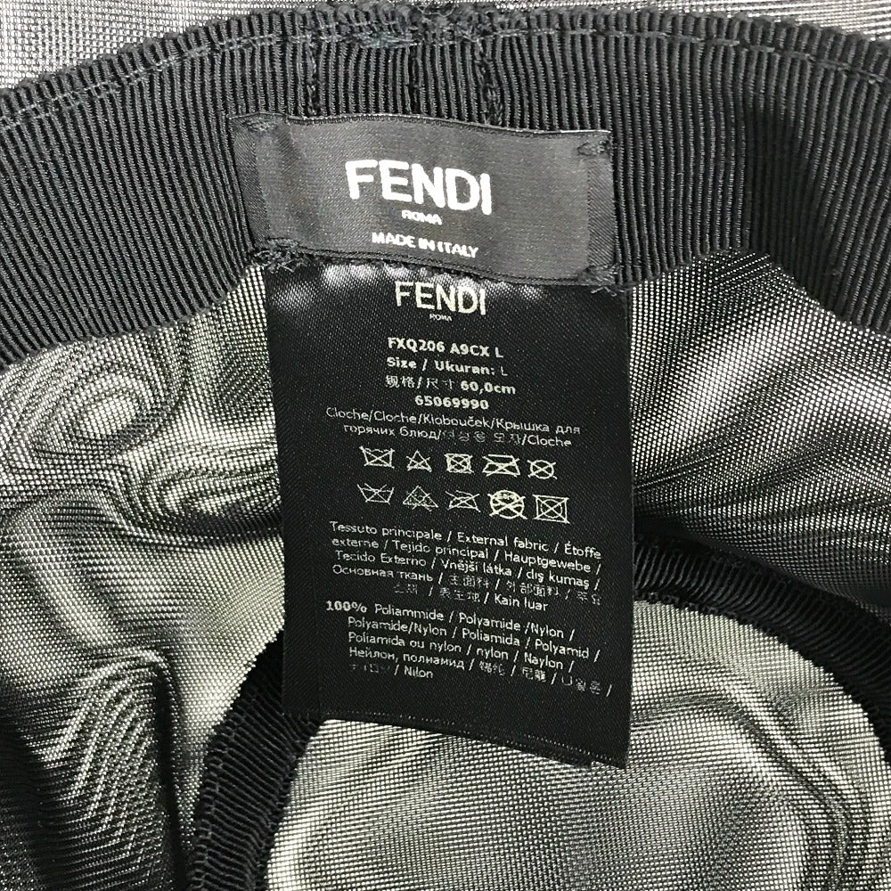 FENDI FXQ206 メッシュ 帽子 ハット ナイロン レディース | brandshop