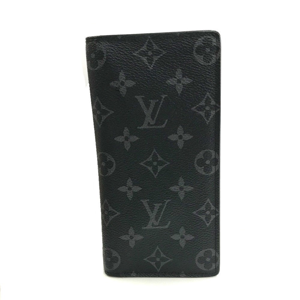 LOUIS VUITTON M61697 モノグラムエクリプス ポルトフォイユ ブラザ 2つ折り財布 長財布 モノグラムエクリプスキャンバス メンズ - brandshop-reference