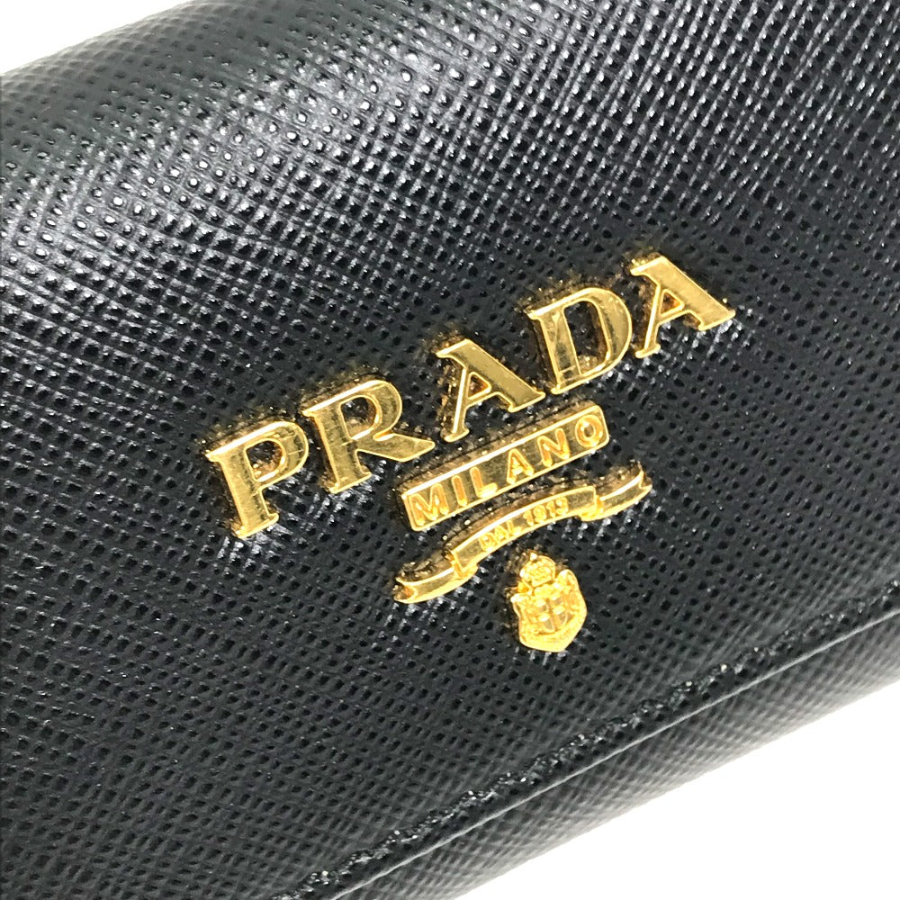PRADA 1PG004 ロゴ マルチカラー キーリング 4連 キーケース ...