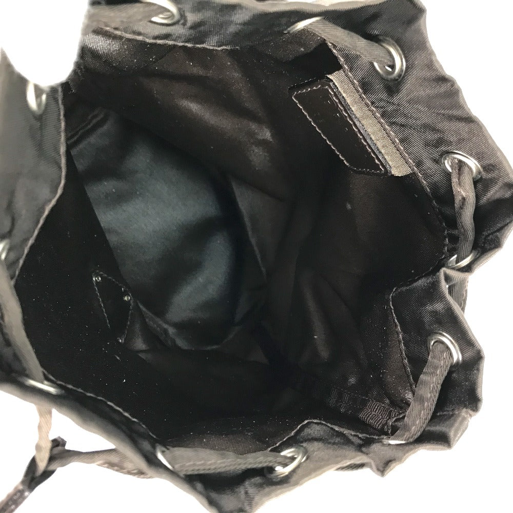 PRADA MV369 トライアングルロゴ ロゴプレート 巾着 バッグ 小物入れ ポーチ ナイロン レディース - brandshop-reference