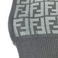 FENDI FXS198 ズッカ ロゴ ニット マフラー ウール メンズ - brandshop-reference