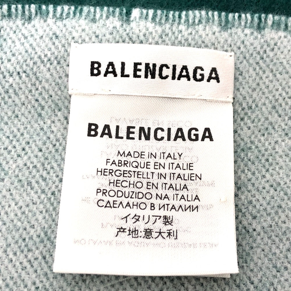 BALENCIAGA ロゴ マフラー ウール レディース - brandshop-reference