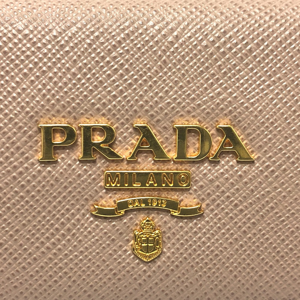 PRADA 1PG004 ロゴ 4連 キーリング キーケース サフィアーノレザ－ レディース - brandshop-reference