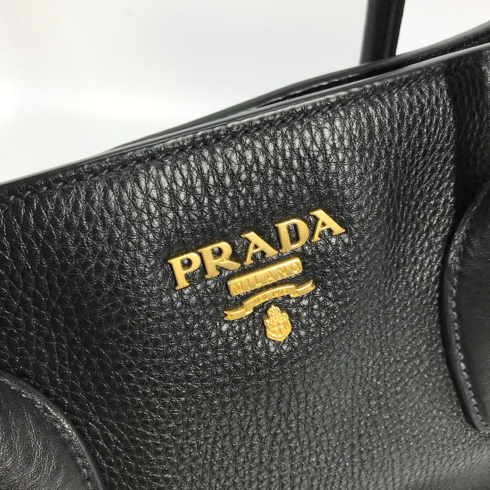 PRADA BN2694 ロゴ 2WAY トートバッグ ショルダーバッグ 斜め掛け ハンドバッグ レザー レディース - brandshop-reference