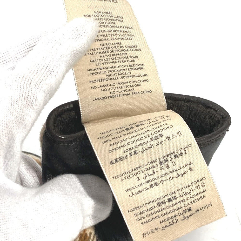 GUCCI 603635 チェック ホースビット 手袋 グローブ ウール/カシミヤ レディース - brandshop-reference