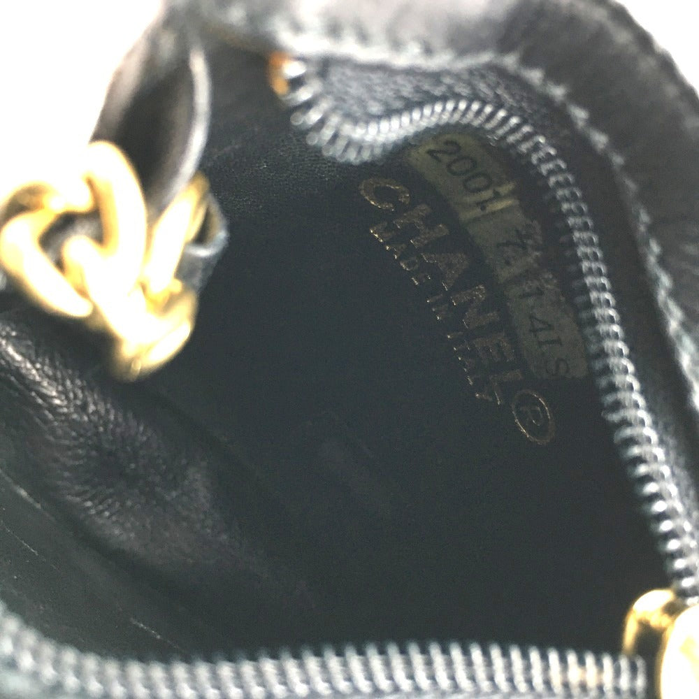 CHANEL COCOライン CC ココマーク キーチェーン付 小銭入れ ...