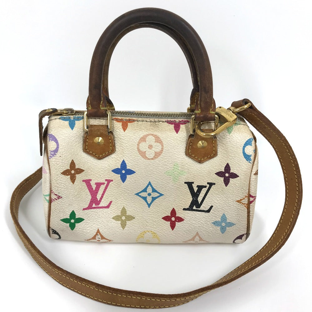 LOUIS VUITTON M92645 モノグラムマルチ ミニスピーディ ミニボストンバッグ ハンドバッグ ショルダーバッグ モノグラムマルチカラーキャンバス レディース - brandshop-reference