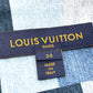 LOUIS VUITTON FIJA14TWS モノグラムチェック デニム ロゴ LV デニムジャケット モノグラムデニム レディース - brandshop-reference