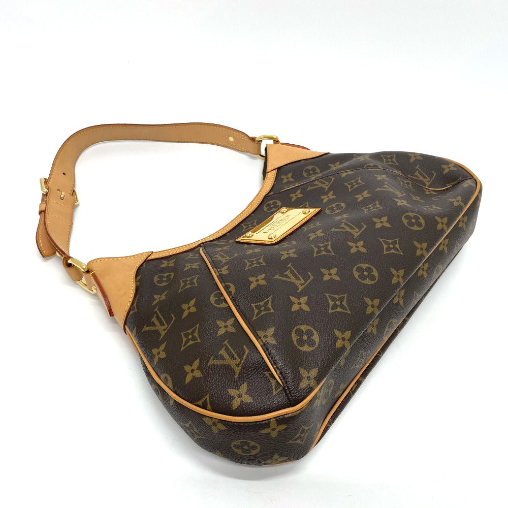 Louis Vuitton M56383 Monogram Thames GM Canvas Brown Shoulder Bag