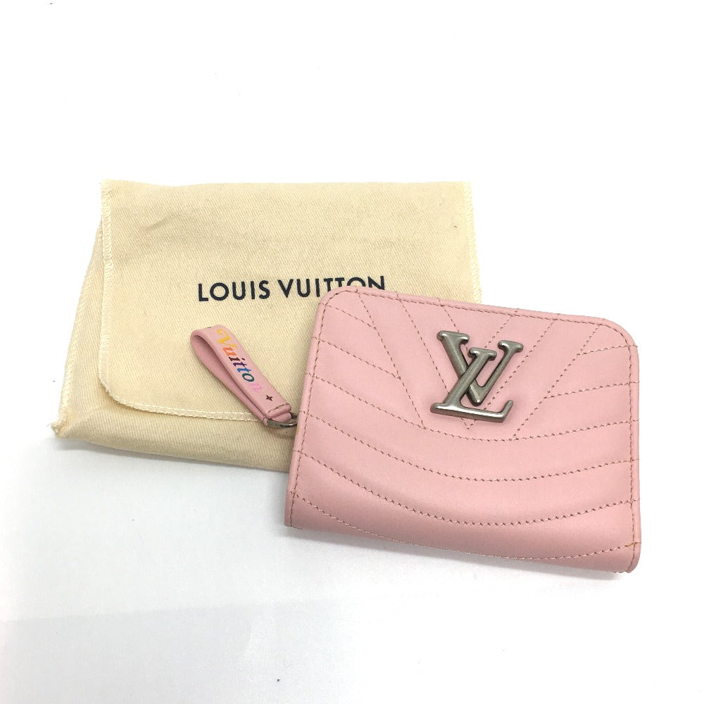 Louis Vuitton New Wave Zipped Compact Wallet Quilted Leather at