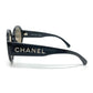 CHANEL 5410-A テンプルロゴ サングラス ミラー サングラス プラスチック レディース - brandshop-reference