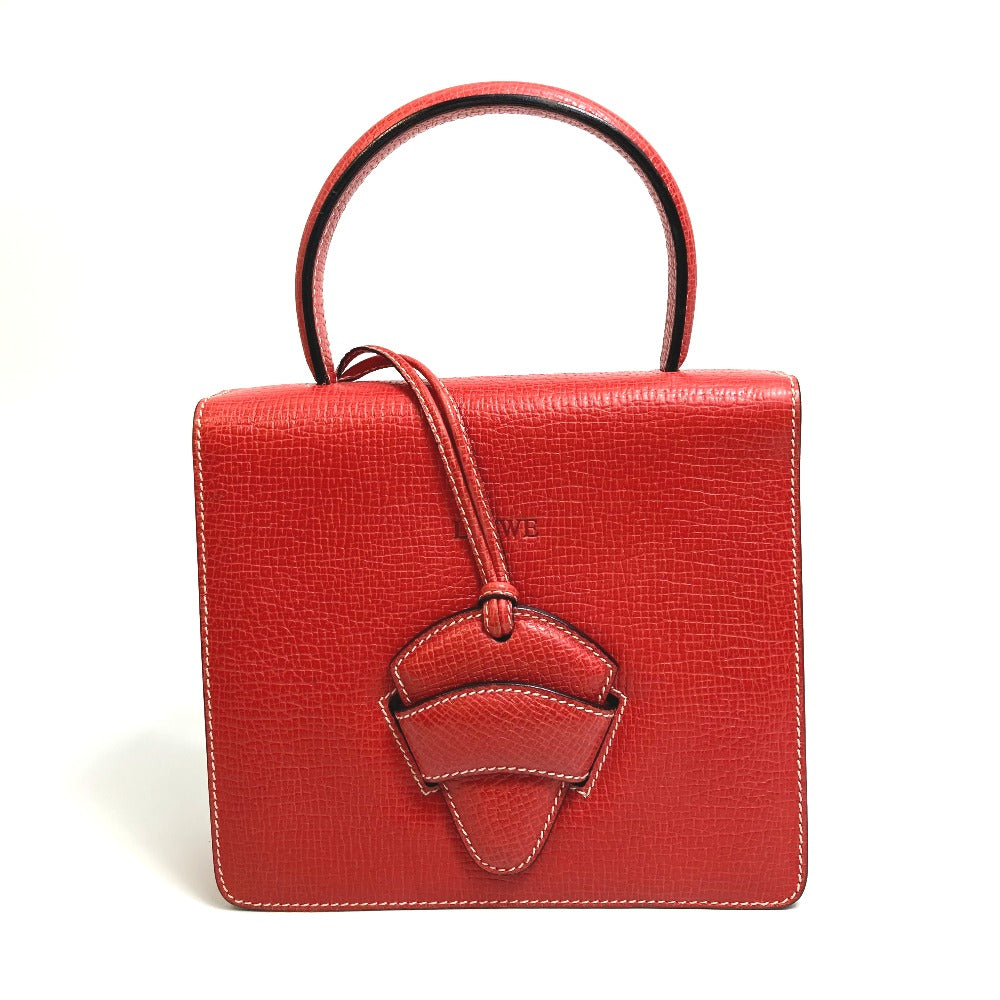LOEWE Vintage Logo Tote Bag Handbag Leather Ladies | brandshop