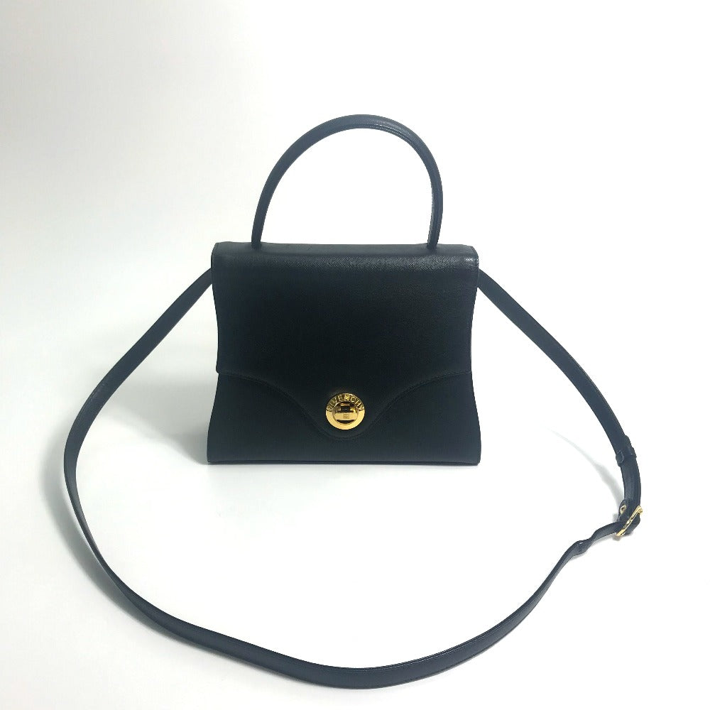 GIVENCHY Shoulder Bag Vintage 2WAY Handbag Leather Unisex