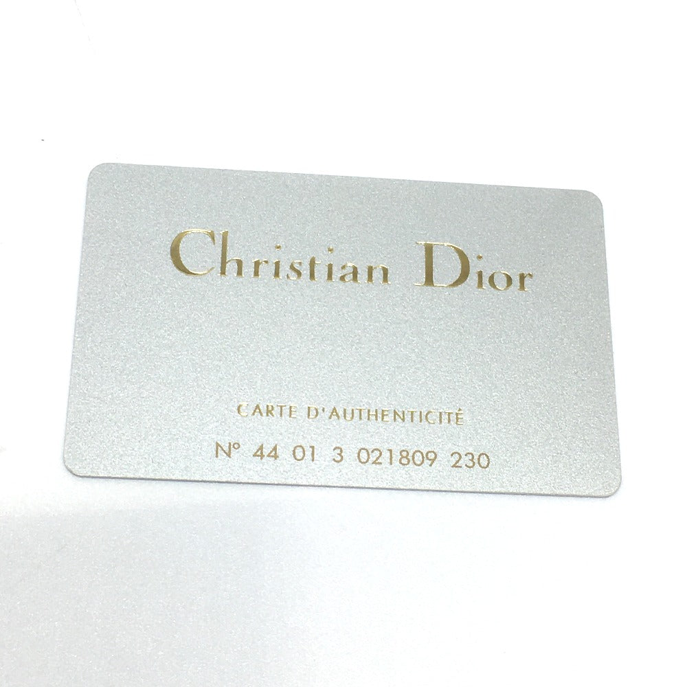 Christian Dior シアー ボーダー ミニ ハンドバッグ レザー レディース - brandshop-reference