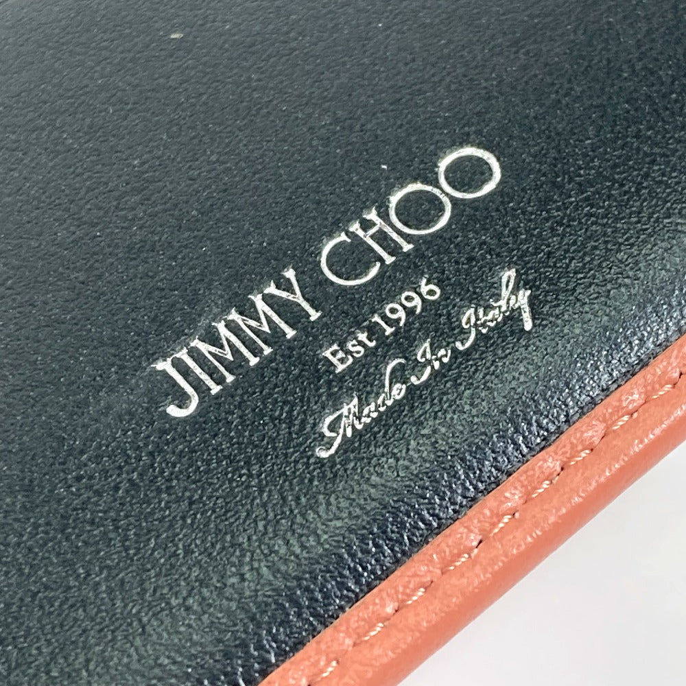 JIMMY CHOO スター 星 ラインストーン カードケース パスポートケース レザー レディース - brandshop-reference