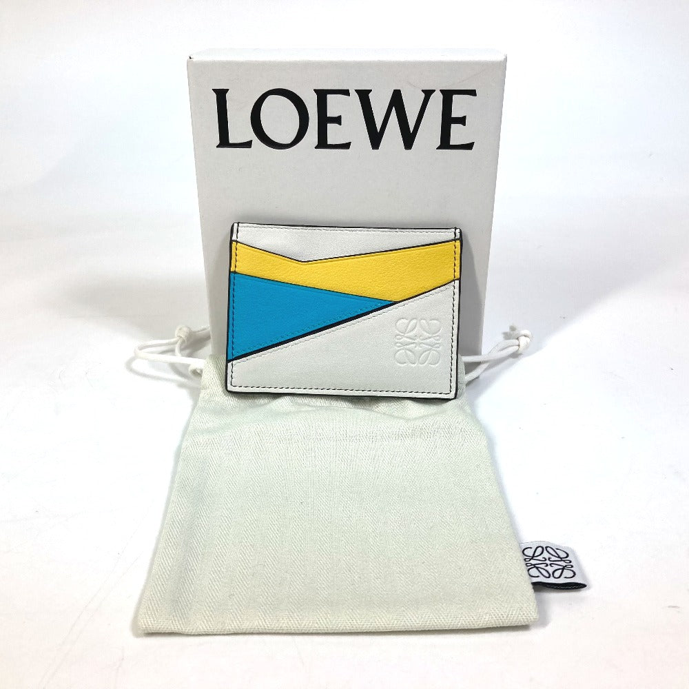LOEWE C510V33X05 パズル カードケース レザー レディース - brandshop-reference