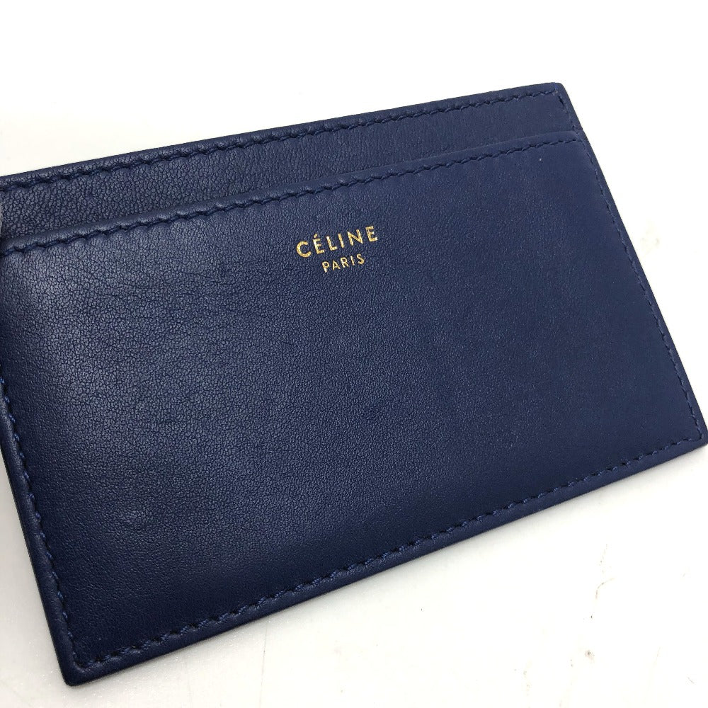 CELINE ロゴ パスケース 名刺入れ カードケース レザー レディース - brandshop-reference