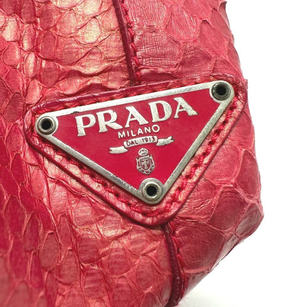 PRADA B8212 ロゴプレート サイドロゴ カバン トートバッグ レザー レディース - brandshop-reference